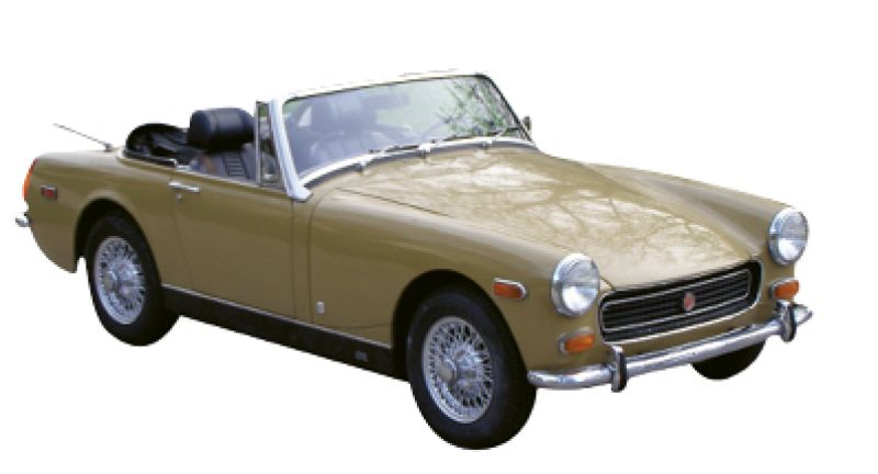 Classic Wheels - “I tinker with a 1973 MG Midget, which is an old British model. I’m building it into a hot-rod streetcar.”