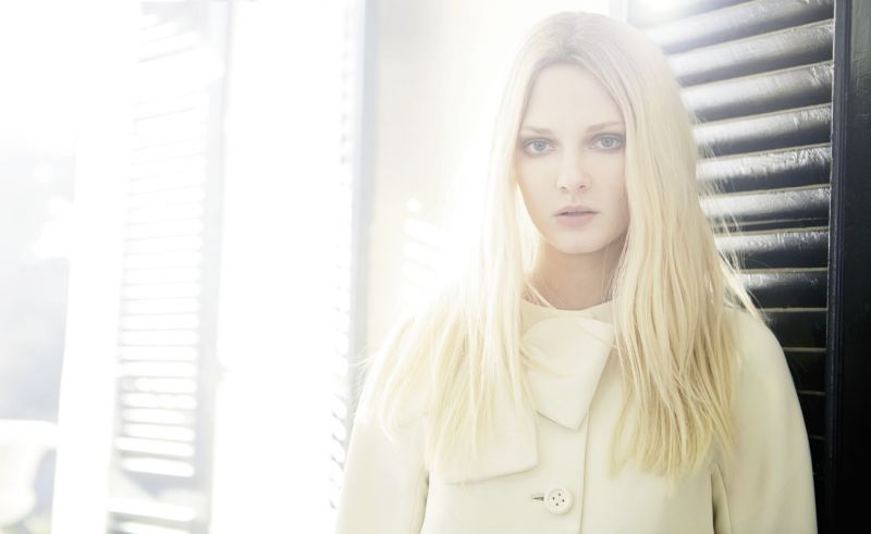 BROUGHT TO LIGHT “Dorothy” collarless cocoon coat, $698 at Kate Spade