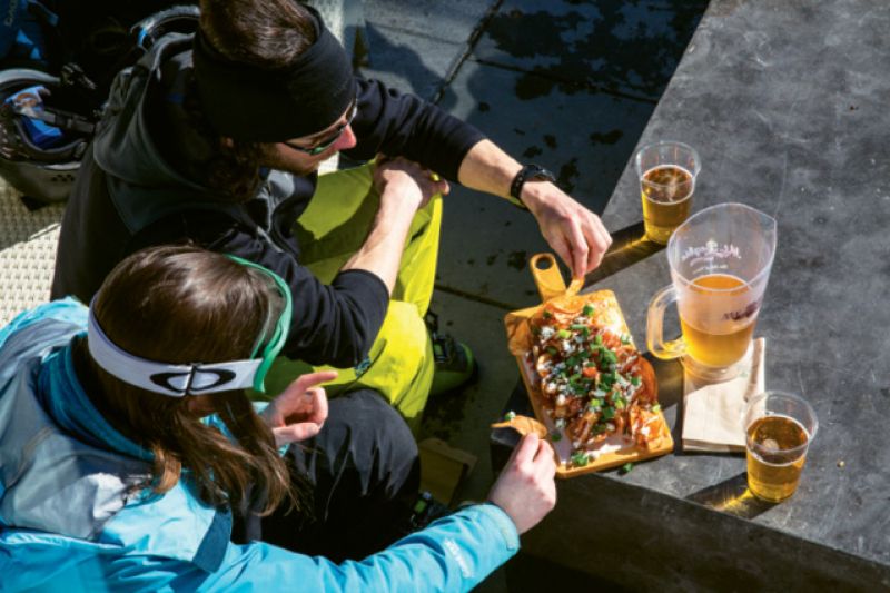 Snacks and beers at Rockford restaurant