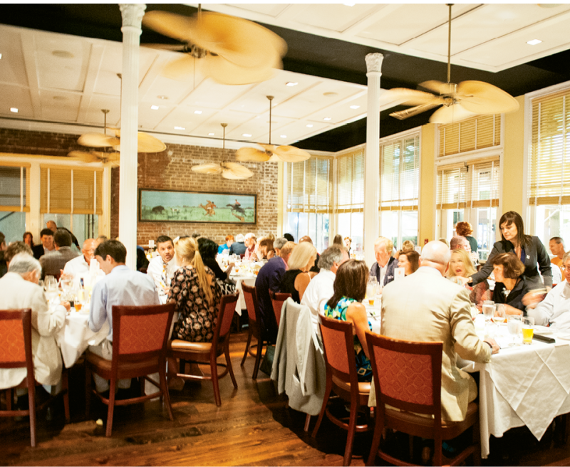 High Cotton was packed with guests excited for the  five-course meal.