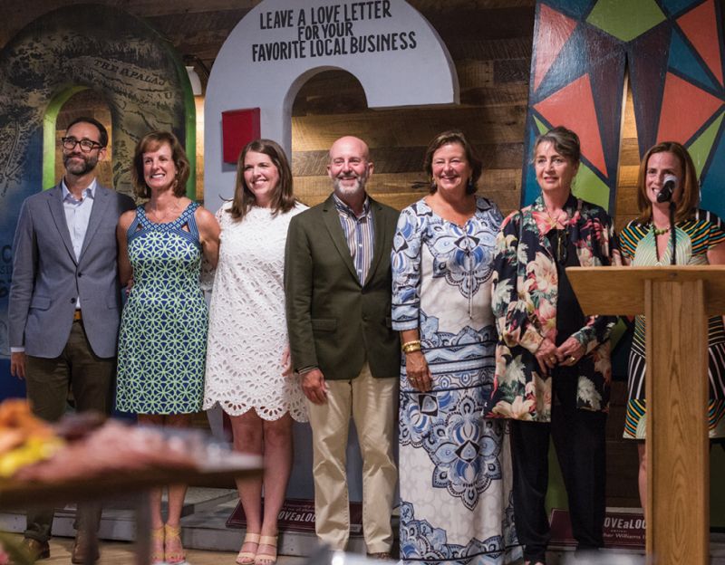 Ten “Local Luminaries” were praised for their participation and  commitment to the organization since its inception.