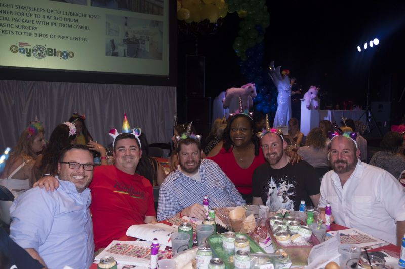 Guets took this year’s theme of Rainbows, Unicorns, and Glitter to heart.