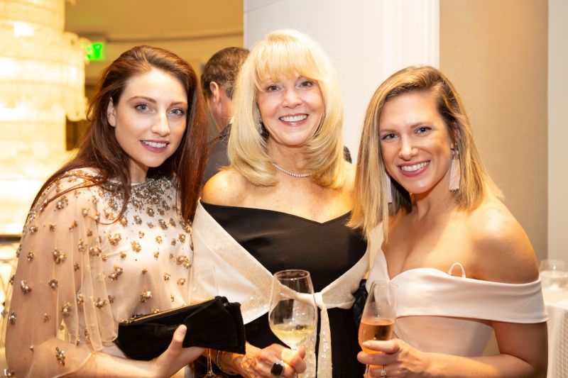 Courtney and Laura Lemenze with Julia Foxworth