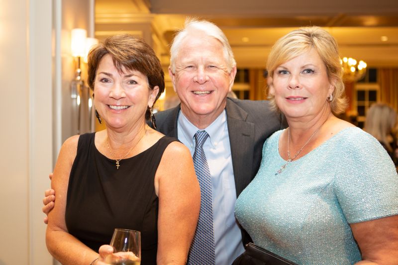 Audrey and Richard Rohde with Shelia Brown