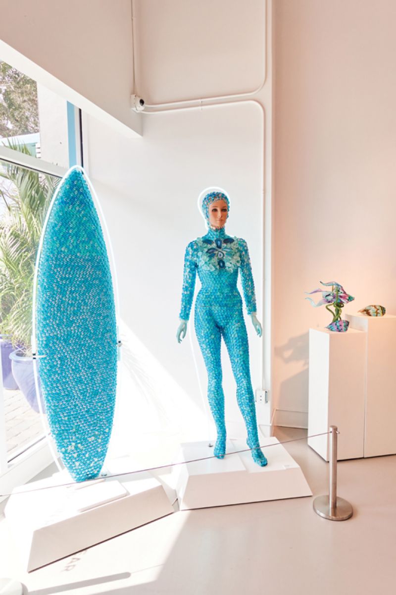 The Imagine Museum of glass sculpture.