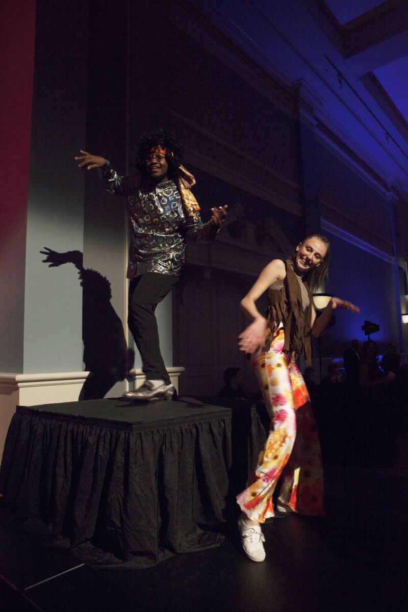 Dancers from Dance Lab channel the 60s.