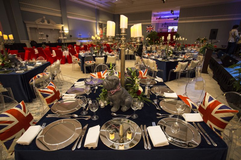 This year’s theme, “Revolution of the Heart,” transported guests to London.