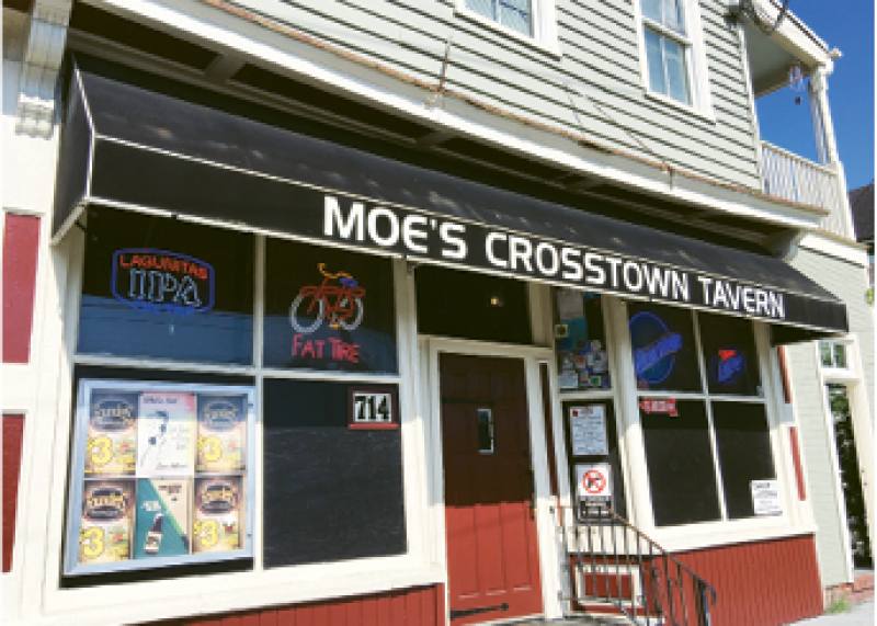 Watering Hole:  “I like the Belmont for cocktails, but if I want to get a beer with the guys, we usually head to Moe’s Crosstown.”