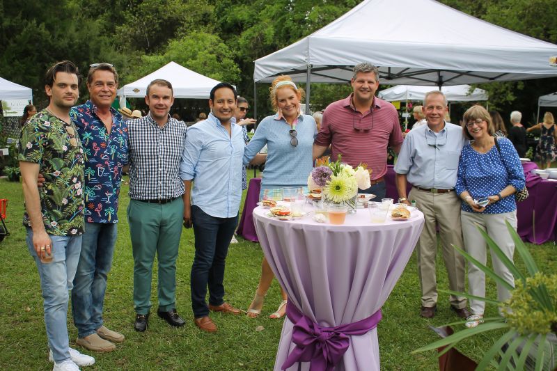 Nick Liebl, Bobby Shealy, Larry James, Jesus Meza, Meredith Siemens, Clint Allen, and Buck and Laurie Inabinet