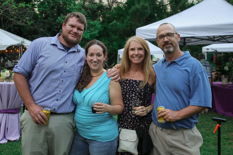 Carl and Johanna Rokes with Heather and Tony Bertauski