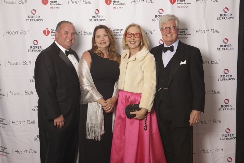 Jay and Ginger Millen with Vicky and Gerry Cameron