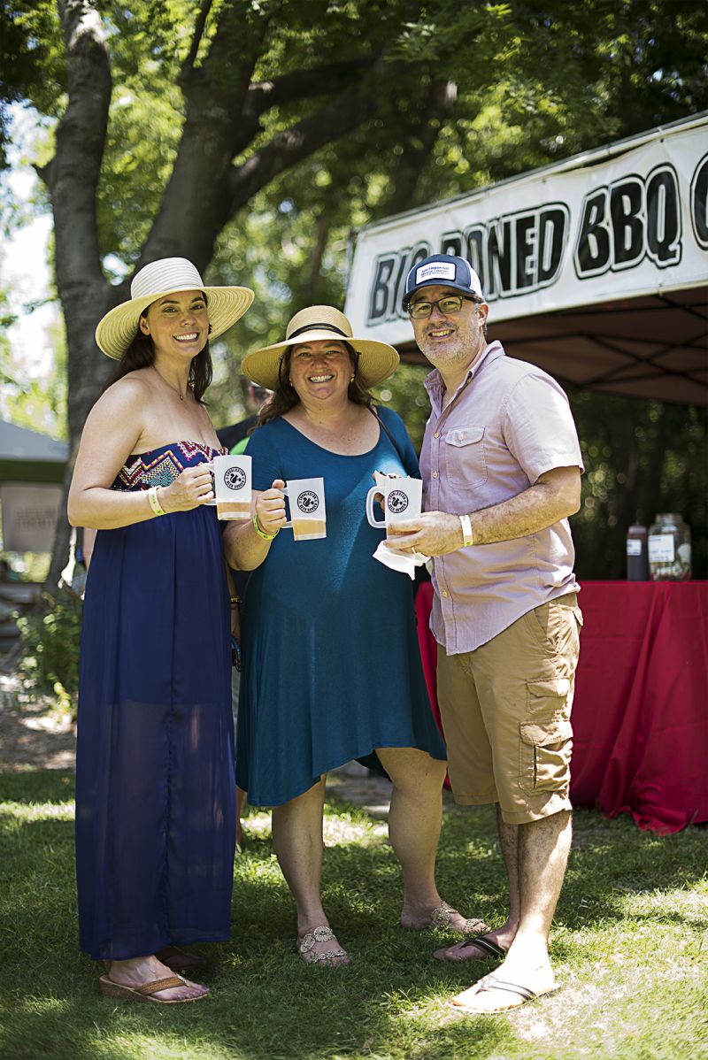 Stephanie Brown, Tracey Richter, and Brad Brown
