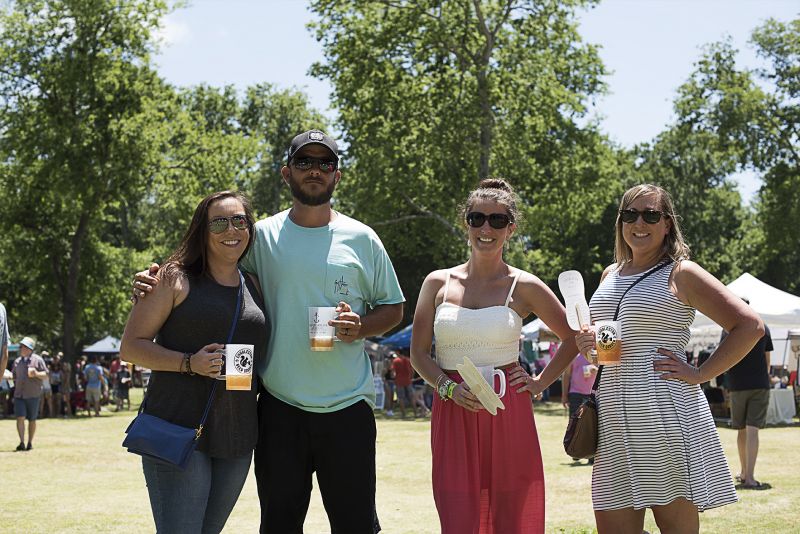 Nikki and William Woods, Samantha Brill, and Amy Davidson