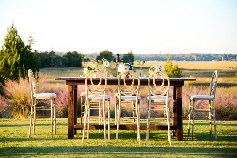 The Daniel Island Club provided a gorgeous setting