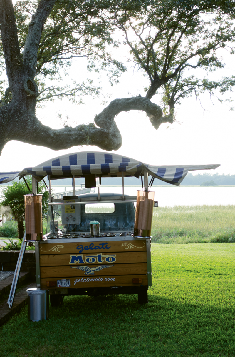 Gelati Moto served up frozen treats.