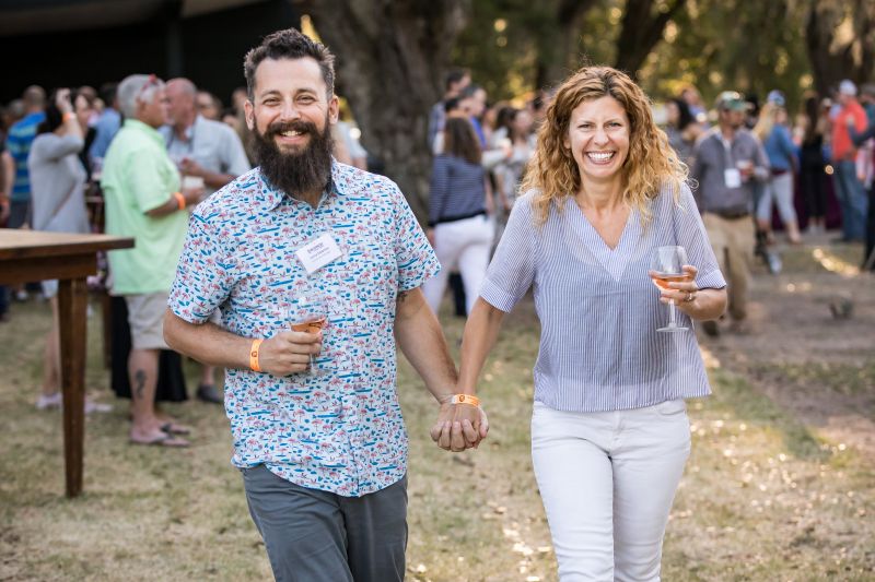 LLF&#039;s Community Manager Larry Downey with wife Jaime Downey