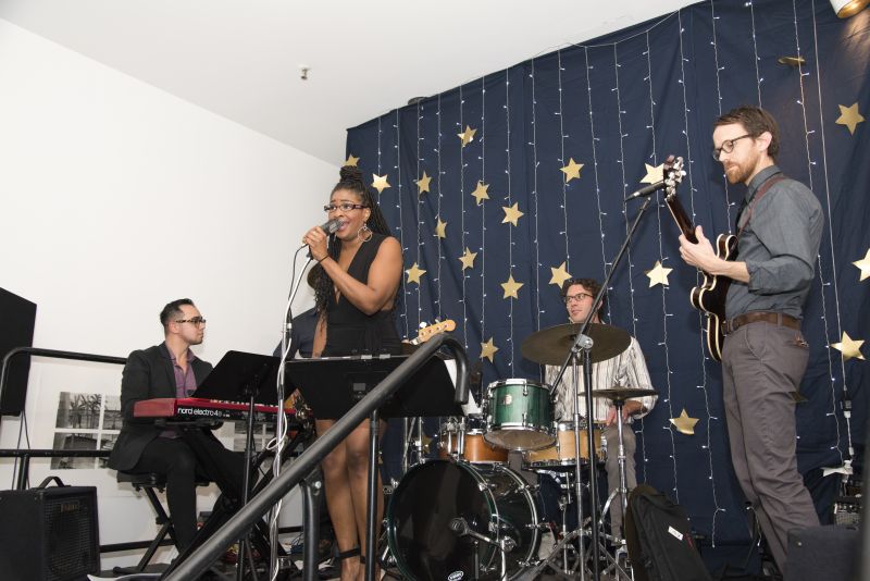 Live music from Sweet Potato kept the party going well into the evening.