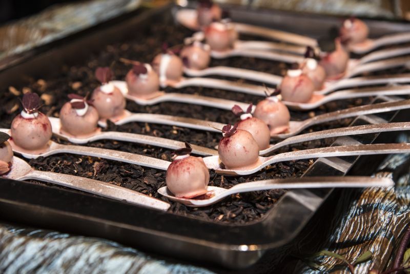 Zero Restaurant + Bar&#039;s &quot;beet explosion&quot;