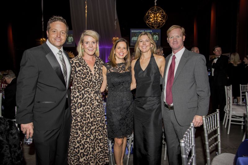 Wes and Susan Sellew, Maggie Bullwinkel, and Jennifer and Sumter DeBrex