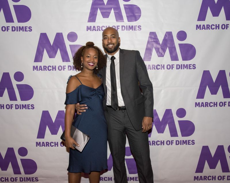 Guests posed on the red carpet as they arrived.