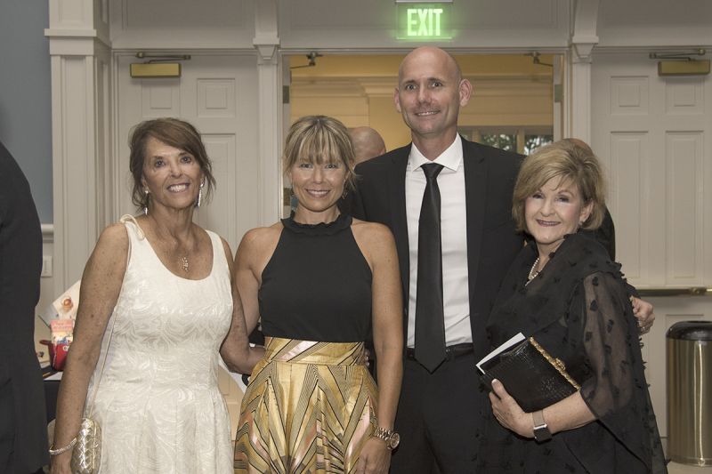 LOR Founder Lynn Young with board members Liz and Brown Rollins and Deb Hargrove