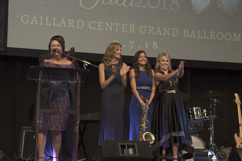 The LOR staff takes the stage