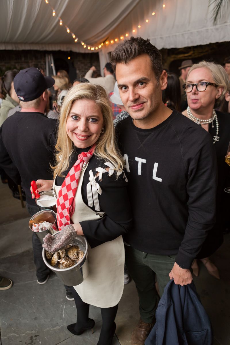 Lydia Mondavi and Andrew Knowlton