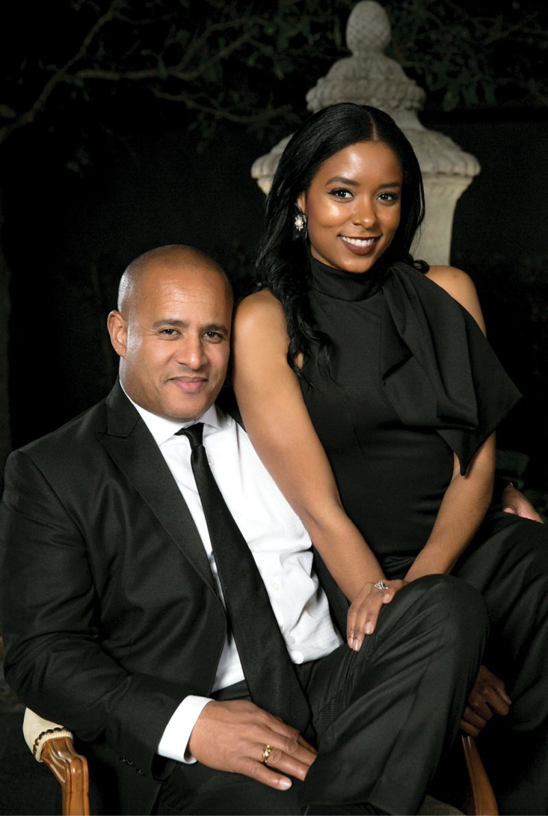 State Representative Todd Rutherford and Megan Pinckney