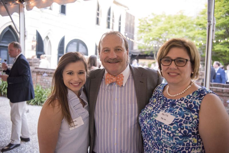 Emma Shuler, Vice President of Positive Strides Dennis Brant, and Anita Shuler