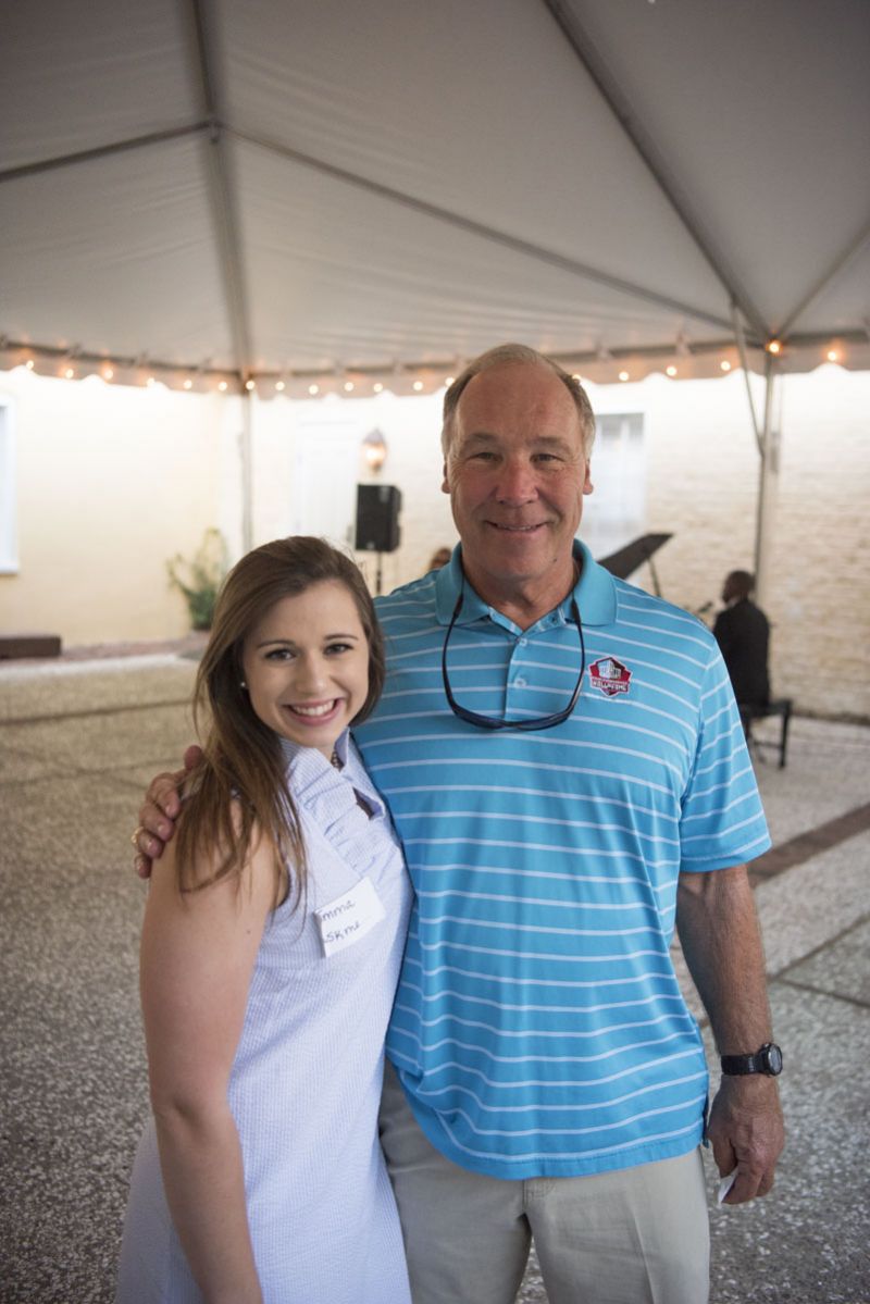 Emma Shuler and Joe Delamielleure