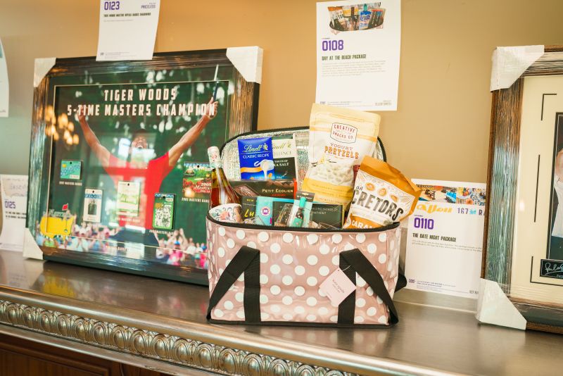 Silent auction items ranged from a six-day British Virgin Islands excursion to local candle-making workshops and city tours.