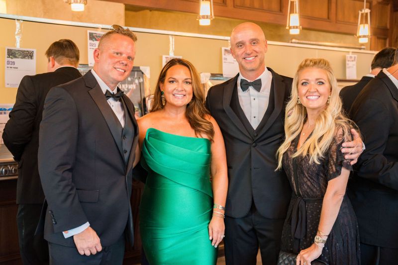 Josh McConnell, Jen McConnell, Adam Roach, and Dana Gentry