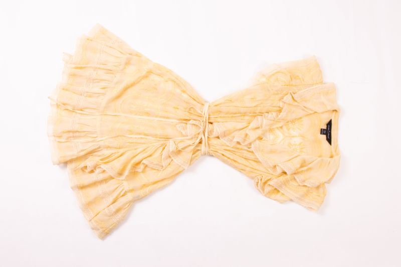 Needle &amp; Thread “Anglias Georgette” sleeveless dress, $430 at Beckett Boutique