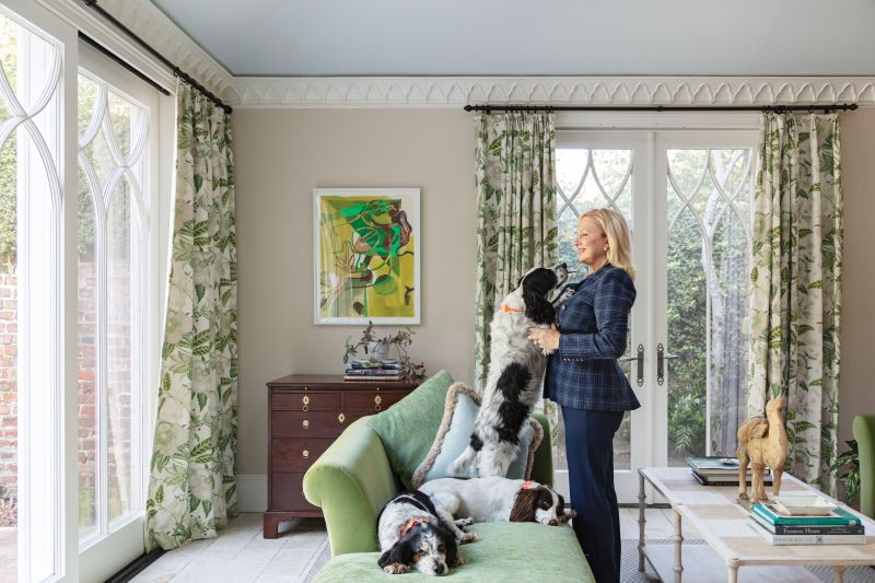 Katy Amling and her husband, Jeff, are the new owners of the circa-1778 Inglis Arch House on Rainbow Row.