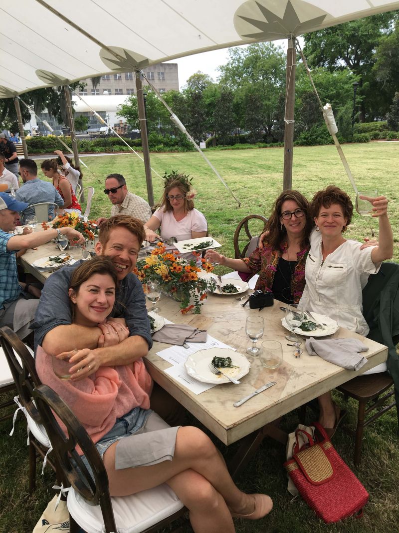 Olivia and Blake Suarez, Kellie Holmes, and Eva Suarez