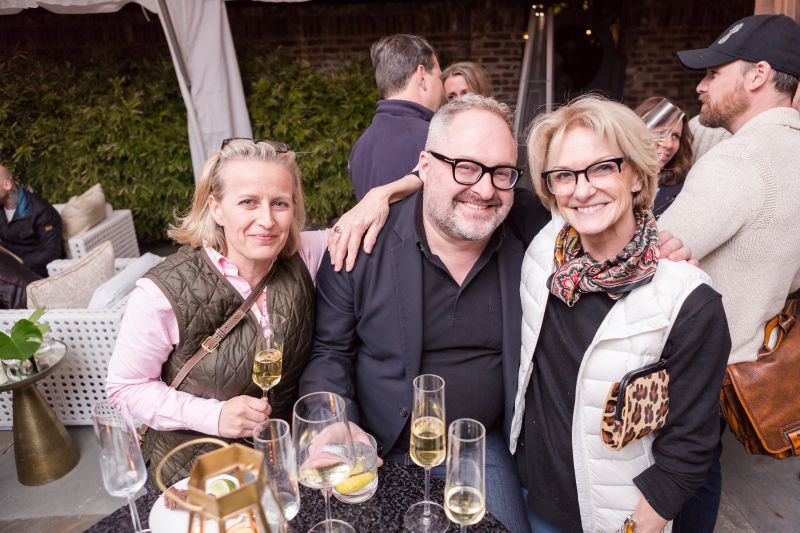 Patty Floersheimer, Christian Bryant, and Trudi Wagner