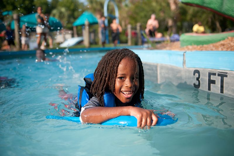Mount Pleasant - Splash Island at Palmetto Islands County Park 