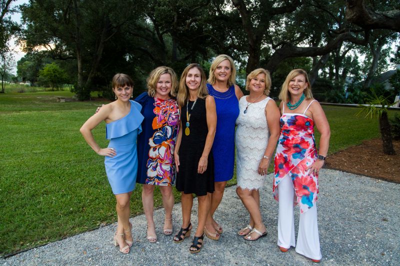 Keely Laughlin, Lisa Morsman, Macon Hillebrand, Jamie Estes, Gail Deye, and Sheryl Stone