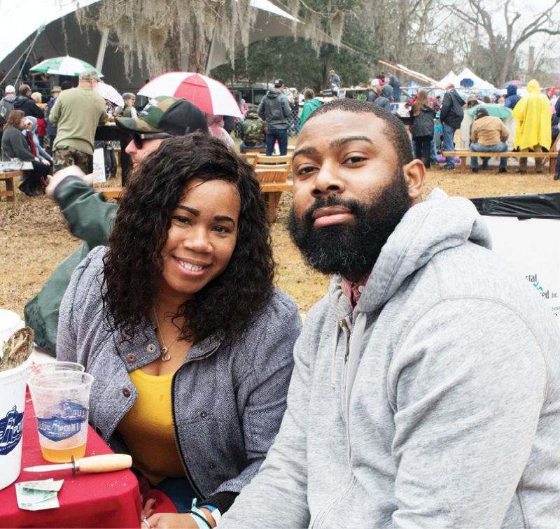 Lucreshia Byrdie and Jeremy James