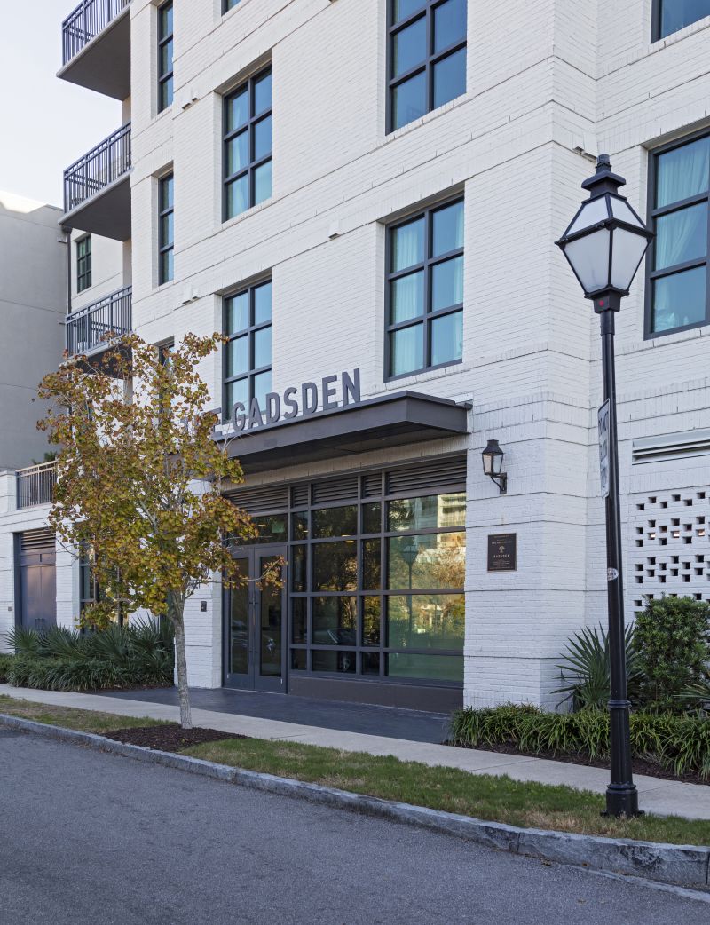 Downsizing Downtown: Retired nurse Peggy Balla relocated from an 8,500-square-foot lake house in Virginia to a tidy, 1,300-square-foot condo on Gadsdenboro Street, where minimal maintenance, spectacular views, and a sense of community have created the ideal home for her.