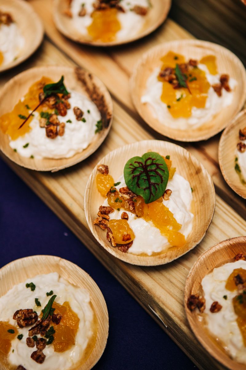 Rice pudding from Lazy Goat in Greenville