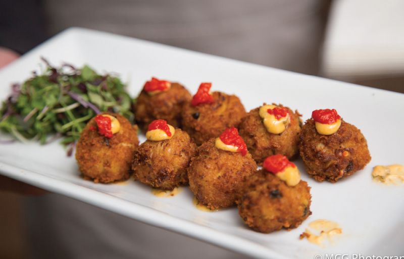 Small bites from Salthouse Catering