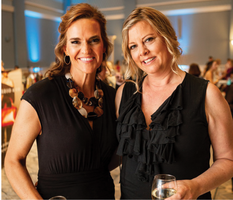 Dr. Toya Pound and Stacy Cannon