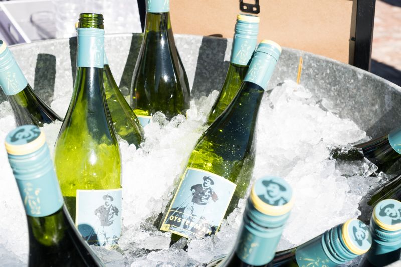 Pop that cork for a good cause—Oysterman Wine, in partnership with Toadfish Outfitters, replants 10 square feet of coastal oyster beds with every case sold.