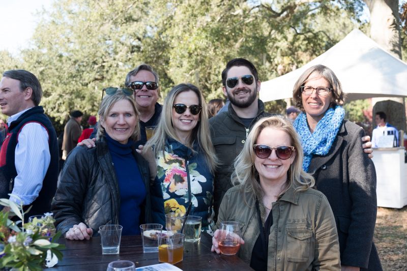 Amy and Bob Ferguson, Kristen and Stephen Blackmon, Julie Davis, and Angie Pitts