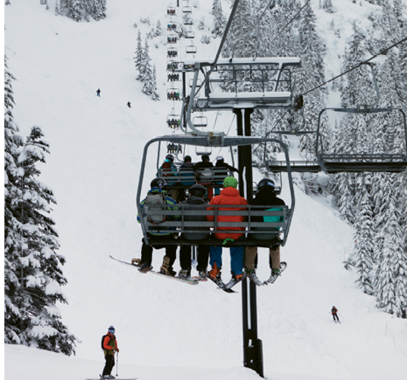 The old-school chairlift