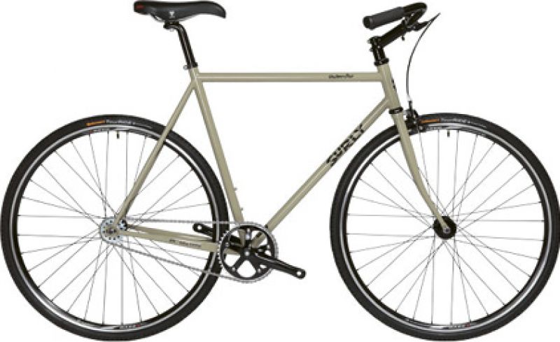 On Wheels:  “I have five different bikes, but I ride my Surly Steamroller all the time. It’s so versatile and comfortable; I use it on the road and off.”